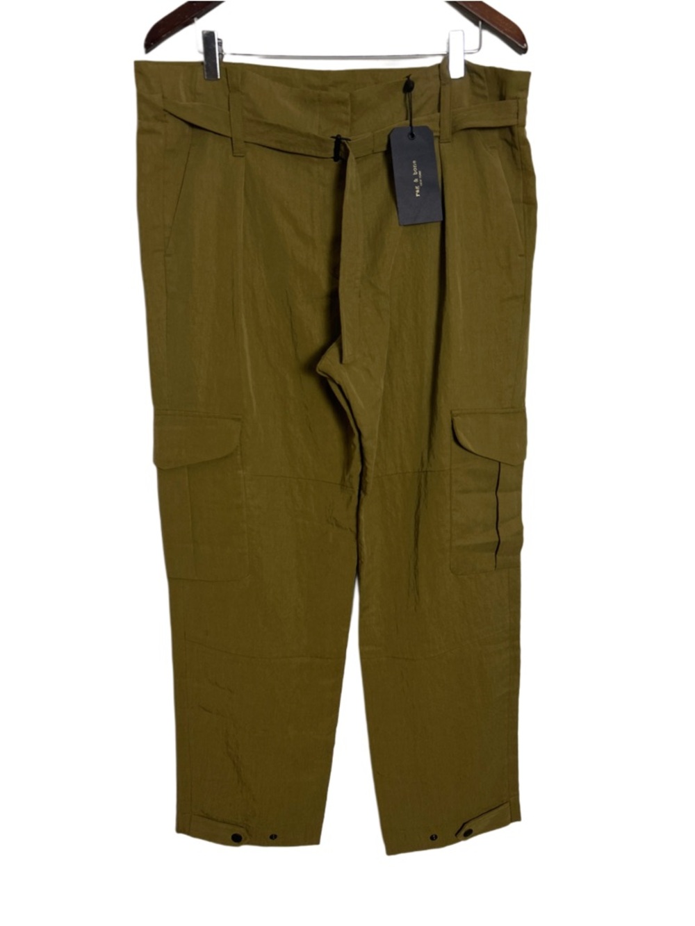 Rag & Bone Tilda Olive Cargo Pants Size 8 - Picture 1 of 12